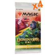 Magic The Gathering : Dominaria Uni - Lot de 4 Boosters Jumpstart