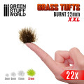 Grass TUFTS XXL - 22mm self-adhesive - Burnt 10