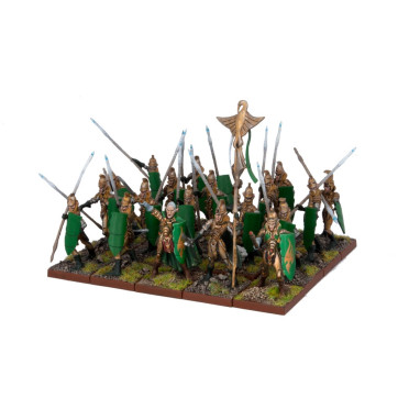 Kings of War - Elves Tallspears Regiment