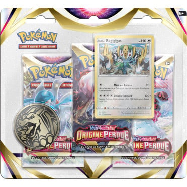 Pokémon EB11 : Origine Perdue - Pack de 3 Boosters - Regigigas