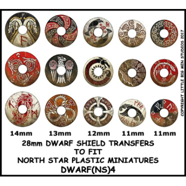 Oathmark: Dwarf Shield Transfers 4