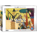 Puzzle - Joan Miró - Le Champ Labouré - 1000 Pièces 0