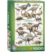 Puzzle - Dinosaures de la Période du Crétacée - 1000 Pièces