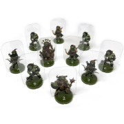 Flat Plastic Miniatures - Goblin Raiders - 10pc