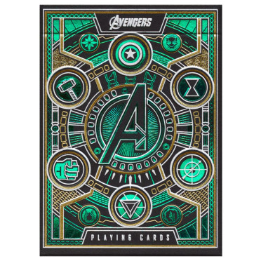 Avengers - Cartes à jouer Theory XI - Edition Verte