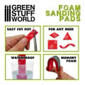Foam Sanding Pads - Coarse Grit Assortment x20 1