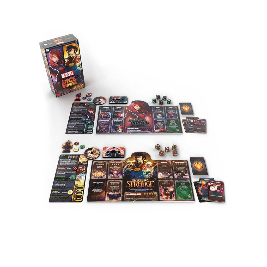 Buy Dice Throne Marvel Black Widow vs. Doctor Strange The Op