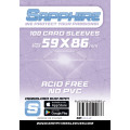 Sapphire - Sleeves Lilla - 59x86mm - 100p 0