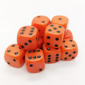 Set of 12 6-sided dice Chessex : Opaque 4