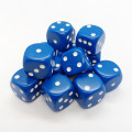 Set of 12 6-sided dice Chessex : Opaque 7