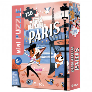 Mes Minis Puzzles De Voyage - Bonjour Paris