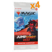 Magic the Gathering - Lot de 4 Boosters Jumpstart 2022