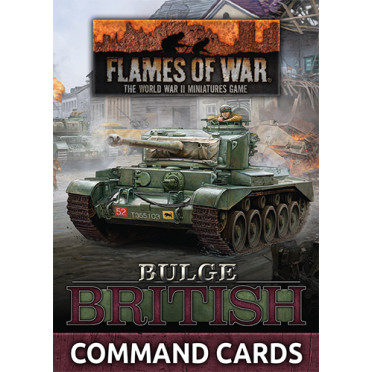 Flames of War - Bulge British Command Cards