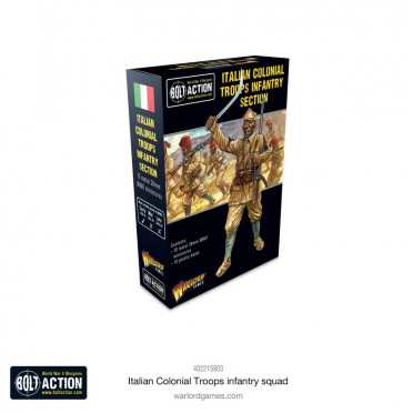 Bolt Action - Italian Colonial Troops Infantry Squad