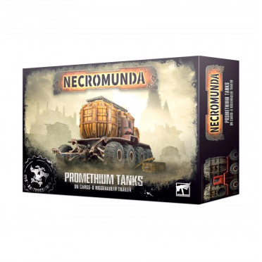 Necromunda : Promethium Tanks (On Cargo-8 Ridgehauler Trailer)