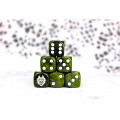 Conquest - The Old Dominion - Faction Dice on Green Swirl 0