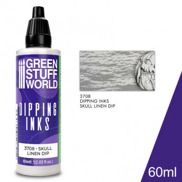 Green Stuff World - Dipping Ink Skull Linen