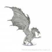 D&D Nolzur's Marvelous Unpainted Miniatures : Adult Black Dragon