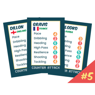 Counter Attack - Extra Player Cards Set 5
