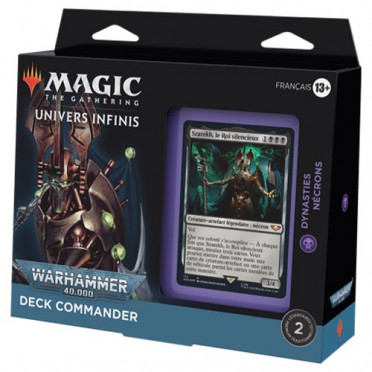 Magic The Gathering : Univers infinis Warhammer 40,000 - Deck Commander Dynasties Nécrons