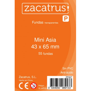 Protège-cartes Zacatrus Mini Asia (43 mm X 65 mm)
