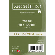 Protège-cartes Zacatrus Wonder premium (65 mm X 100 mm)