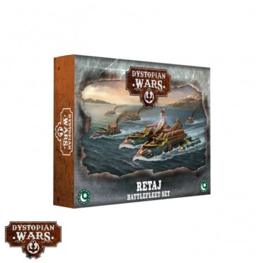 Dystopian Wars - Retaj Battlefleet Set