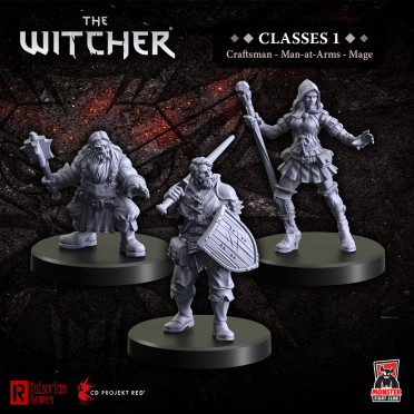The Witcher RPG: Classes 1 - Craftsman, Man-at-Arms, Mage