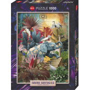 Puzzle - Fauna Fantasies Elephantaisy - 1000 Pièces