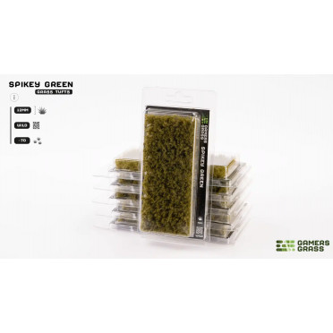 Gamers Grass - Grandes Touffes d'Herbes Pointues - 12mm