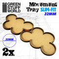 MDF Movement Trays 32mm x 5 - Slim-Fit 2