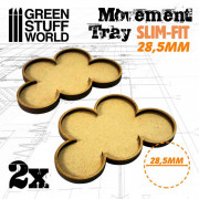MDF Movement Trays 28,5mm x 5 - Slim-Fit