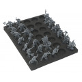 Tray for storing 35 miniatures on 32mm 1
