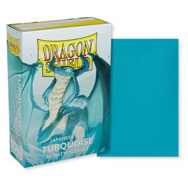 Dragon Shield - 60 Japanese Sleeves Matte - Turquoise