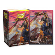 100 Dragon Shield - Brushed Art - Valentine Dragons 2023