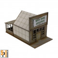 Old West Tent Town - Small Shop with Lean-To 0