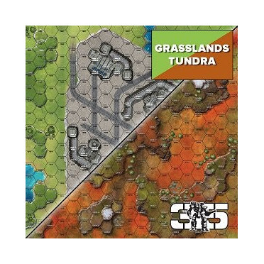 BattleTech - Battle Mat Grasslands/Tundra