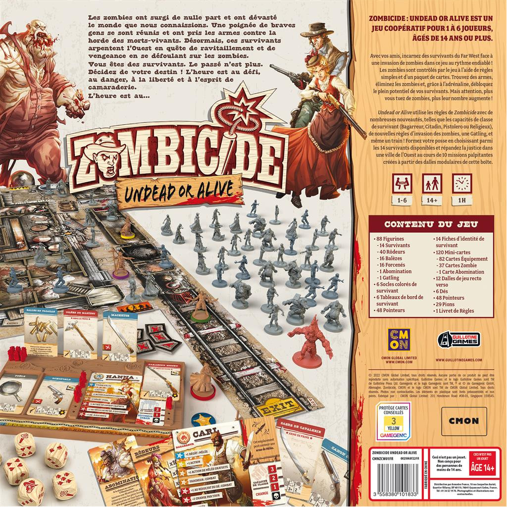 Buy Zombicide - Undead or Alive - Cmon - Board games