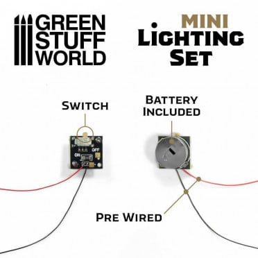 Mini Kit d'éclairage LED avec interrupteur