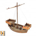 Burrows & Badgers: Medieval Cog Sailing Ship 0