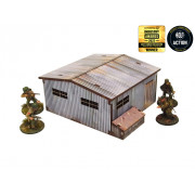 WW2 - Normandy Large Tin Shed
