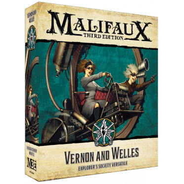 Malifaux 3E - Explorer's Society - Vernon And Welles
