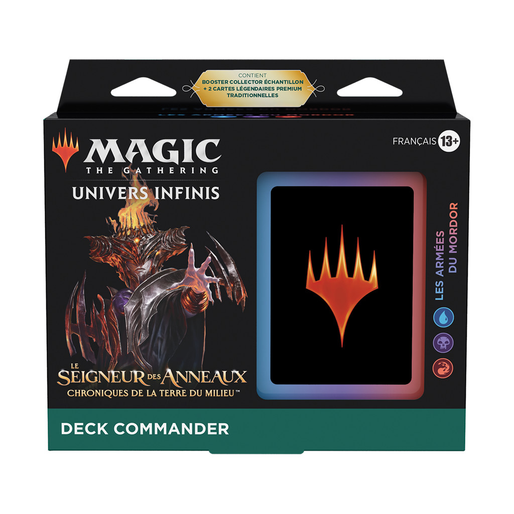 Buy Magic The Gathering Le Seigneur des Anneaux Deck Commander Les Armées du Mordor Wizards
