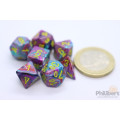 Festive Mini-Polyhedral 7-Die Set 3