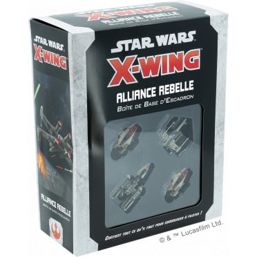 Star Wars - X-Wing 2.0 - Boîte de base d'escadron de l'Alliance Rebelle