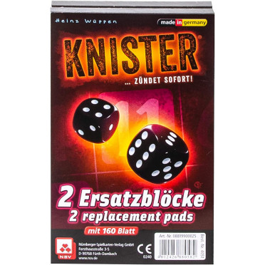 Knister - 2 Ersatzblöcke