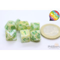 Marble Mini-Polyhedral 7-Die Set 0