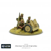 Bolt Action - German - Afrika Korps 7.5cm LeIG 18 light artillery