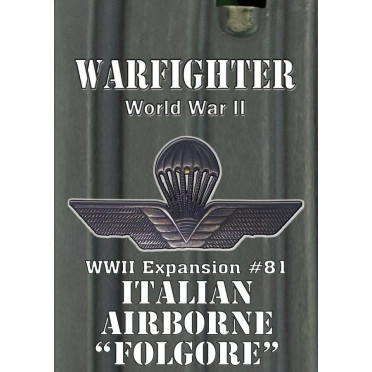 Warfighter WWII Expansion 81 - Italian Airborne "Folgore"