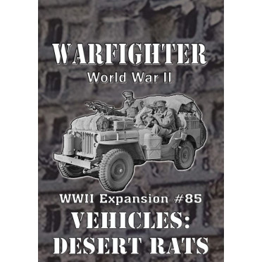 Warfighter WWII Expansion 85 - Desert Rats (Vehicles)